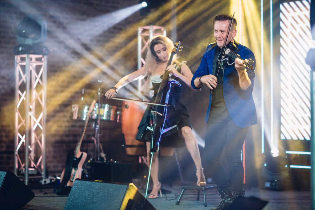 Electric Duo Show Party Opener Wedding